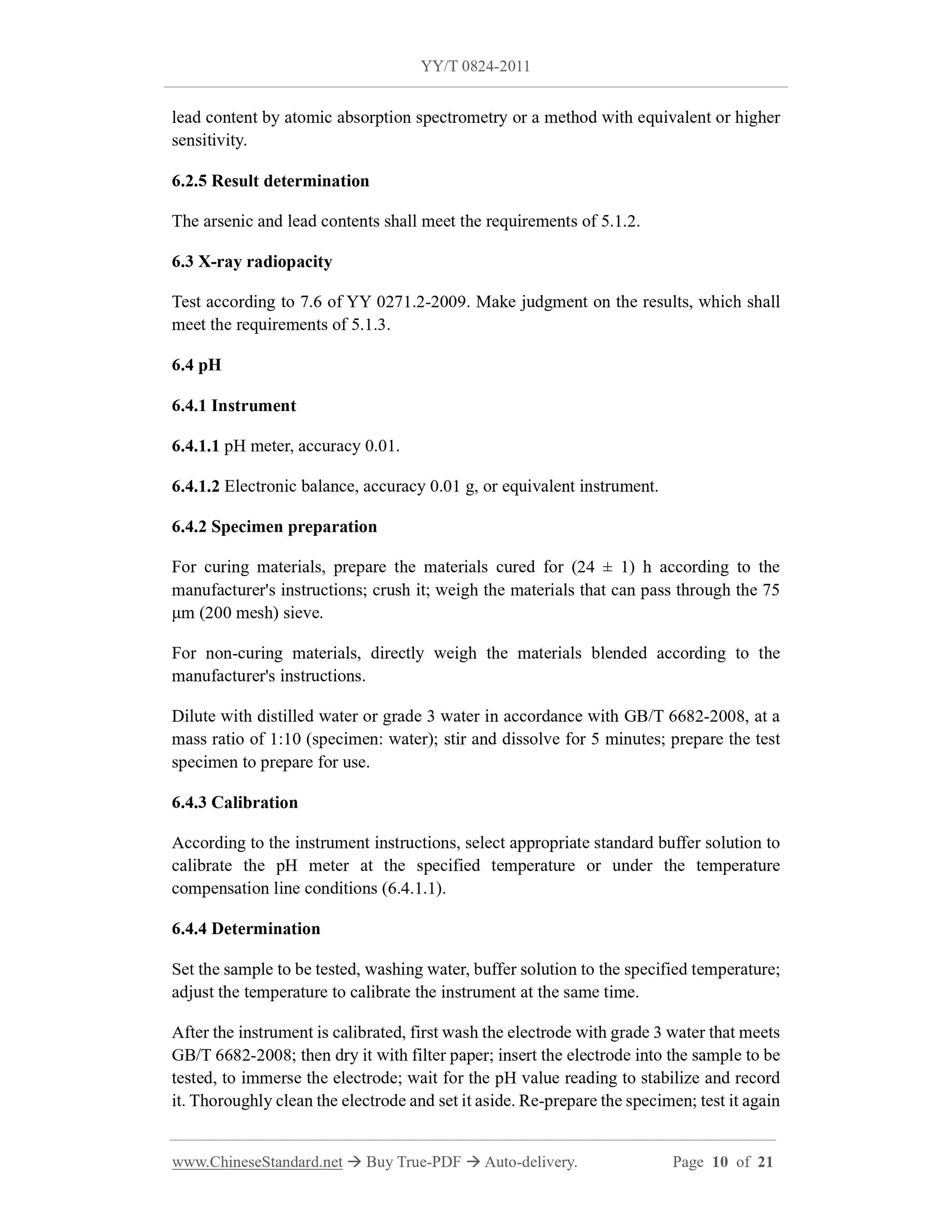 YY/T 0824-2011 Page 7