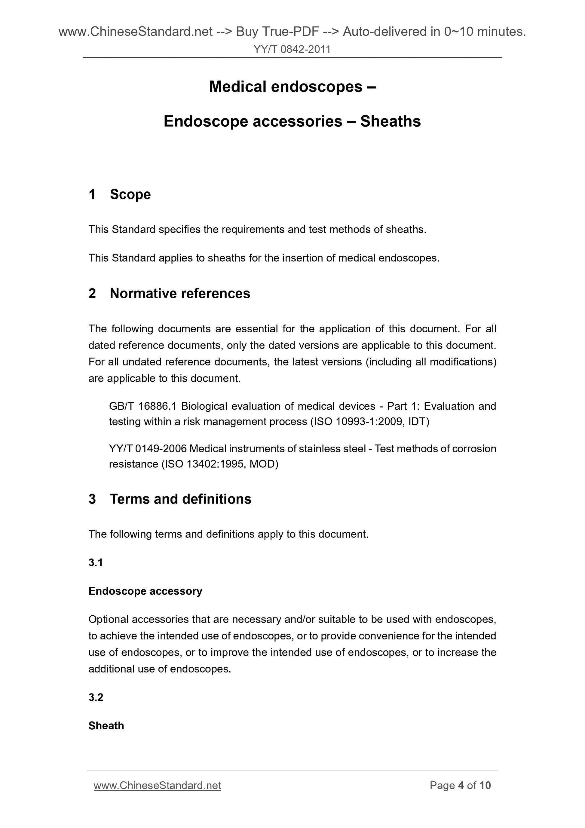 YY/T 0842-2011 Page 4