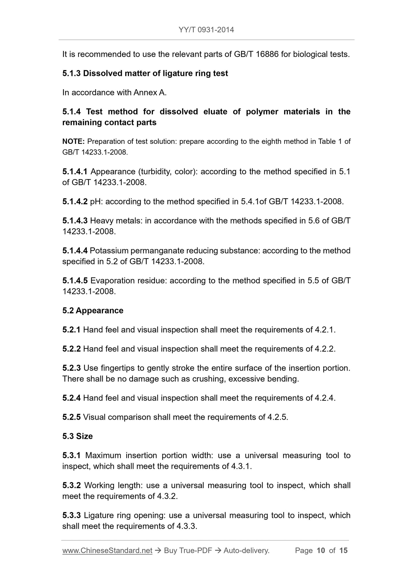 YY/T 0931-2014 Page 6