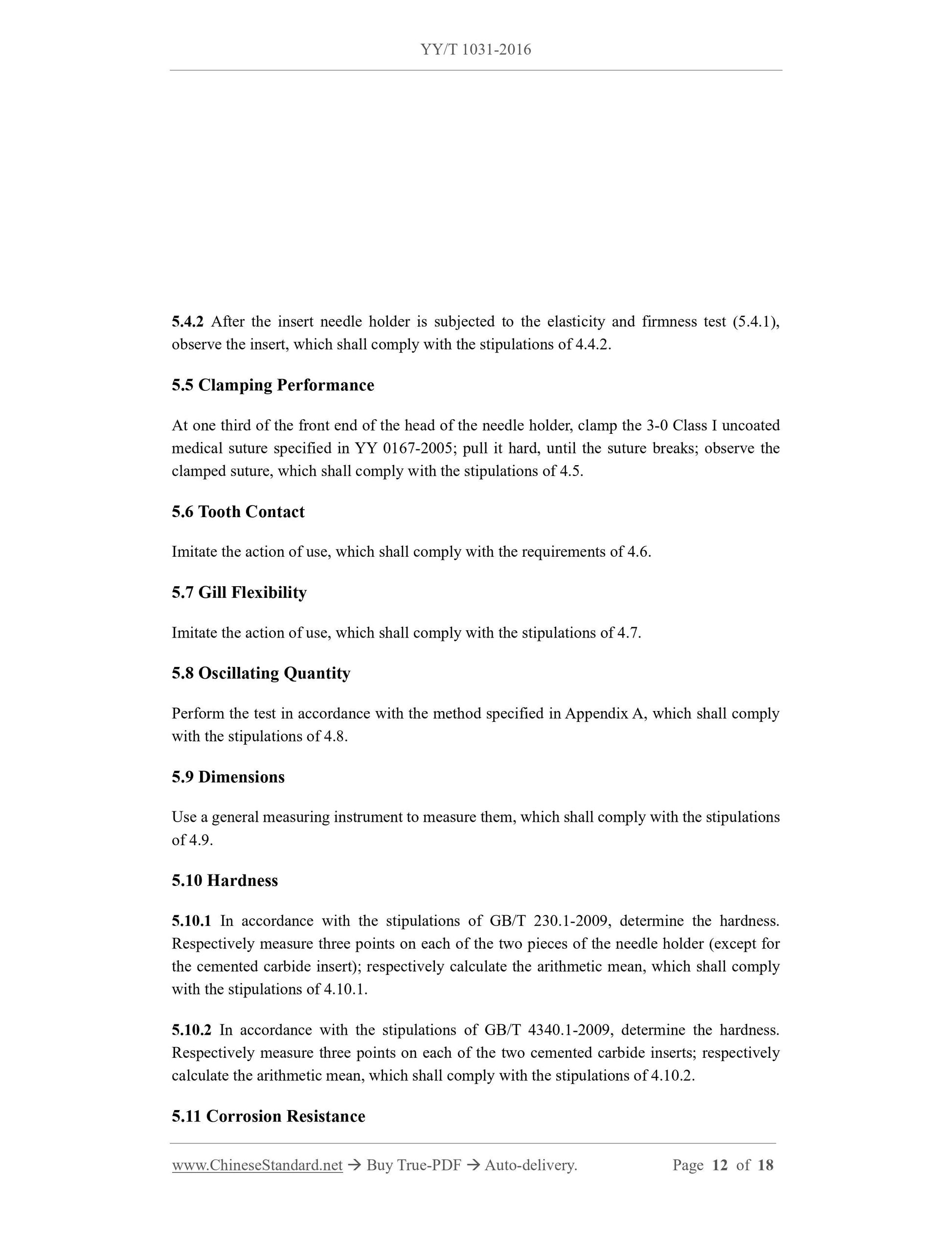 YY/T 1031-2016 Page 6